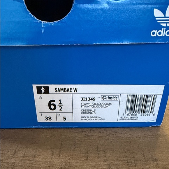 Adidas White, Black, and Tan Platform Sneakers - Picture 5 of 5